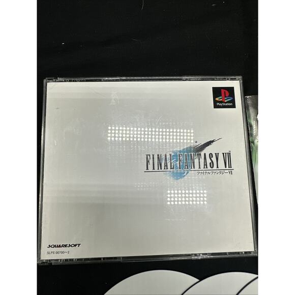 Final Fantasy VII 7 PS1 Playstation 1 Japanese version PS1 NTSC RPG - Picture 2 of 8